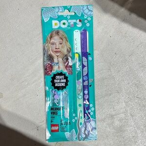 Lego DOTS Mermaid Vibes Bracelet Kit - Blue, Purple, White